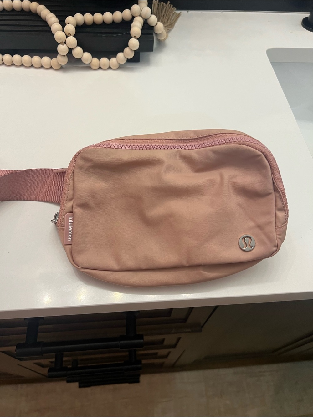 lululemon athletica Dusty Pink Crossbody Belt Bag